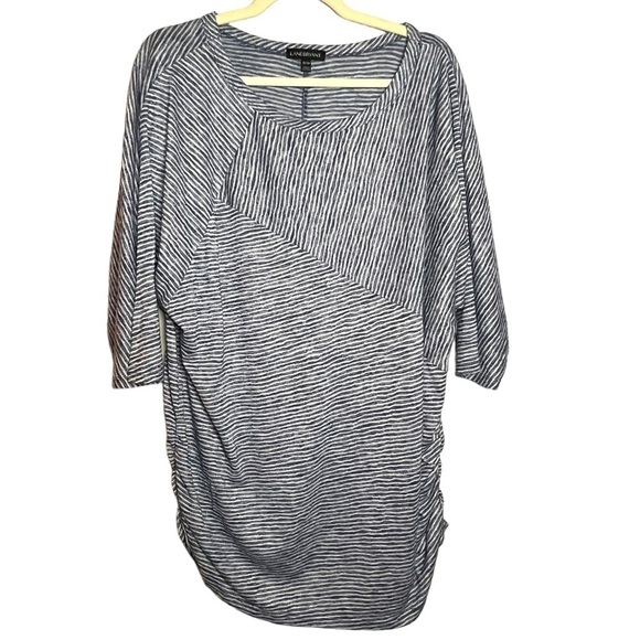 Lane Bryant Soft Stretch Jersey Modal Blend Knit Top Ruched Sides Size 22/24 - Picture 8 of 8